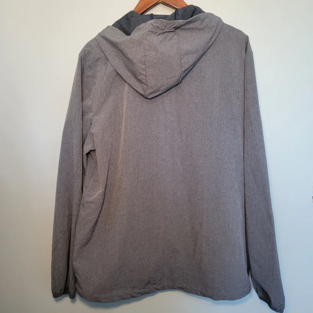 Swiss Tech Performance Gear Men's Softshell‎ Full Zip Jacket w/ Hood Size Large